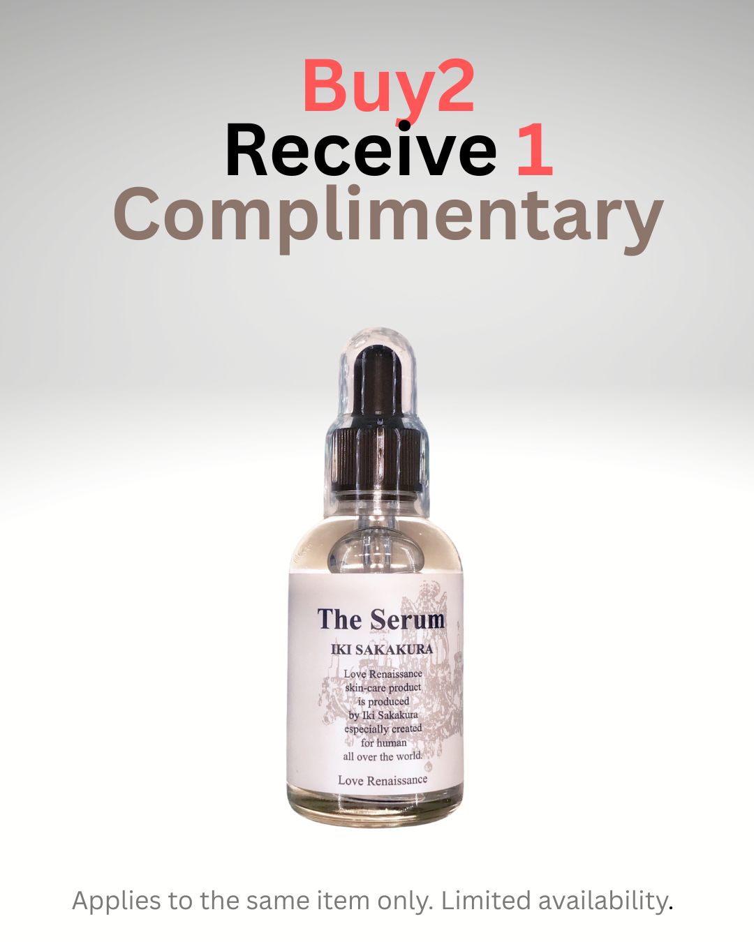 Buy2, Receive1 Complimentary